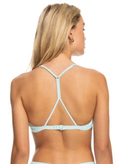 Roxy Pro The Cut Back Triangle Bikini Top -Roxy Swimwear Shop erjx305052 roxyw bek0 bck1