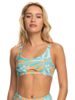 Roxy Pro The Tilt Shift Bra Bikini Top -Roxy Swimwear Shop erjx305055 roxyw bhb6 frt1