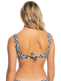 Roxy Printed Beach Classics Triangle Bikini Top -Roxy Swimwear Shop erjx305146 roxyw kvj6 bck1