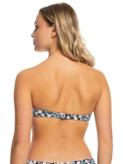 Roxy Printed Beach Classics Bandeau Bikini Top -Roxy Swimwear Shop erjx305147 roxyw kvj6 bck1