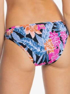 Roxy Tropical Oasis Smocked Bikini Bottoms -Roxy Swimwear Shop erjx404280 roxyw kvj5 bck1