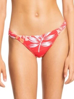 Roxy Seaside Tropics Mid-Waist Bikini Bottoms