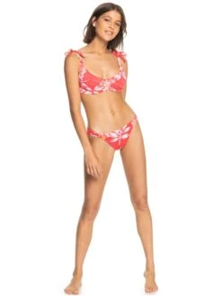 Roxy Seaside Tropics Mid-Waist Bikini Bottoms -Roxy Swimwear Shop erjx404395 roxyw rmz8 frt9
