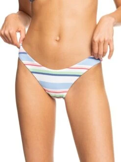 Roxy Line Up Cheeky High Leg Bikini Bottoms 11 Roxy Line Up Cheeky High Leg Bikini Bottoms -Roxy Swimwear Shop erjx404412 roxyw wbb4 frt1