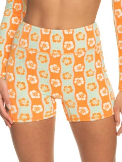 Roxy Wavy Babe Boyleg Bikini Bottoms -Roxy Swimwear Shop erjx404623 roxyw gbg6 frt1