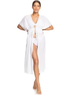 Roxy Summer Story Beach Kimono Dress -Roxy Swimwear Shop erjx603306 roxyw wbb0 frt9