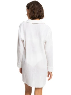 Roxy Sun And Limonade Shirt Dress -Roxy Swimwear Shop erjx603336 roxyw wbb0 bck1