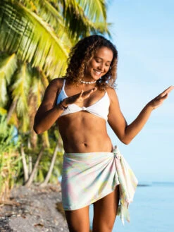 Roxy New Beach Day Multi-Wear Sarong -Roxy Swimwear Shop erjx603352 roxyl gbg5 frt3