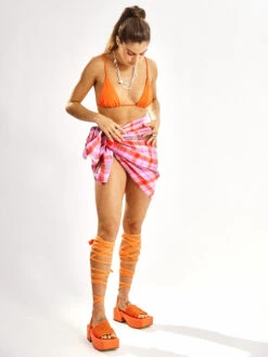 Roxy Tartan Times Sarong -Roxy Swimwear Shop urjaa03107 roxyl pfm8 frt4