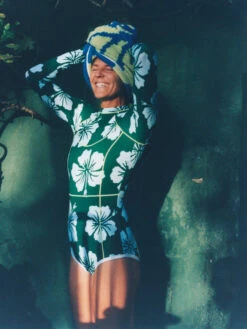 Roxy Digi High Long Sleeve One-Piece Swimsuit -Roxy Swimwear Shop urjwr03201 roxyl gsj8 frt5