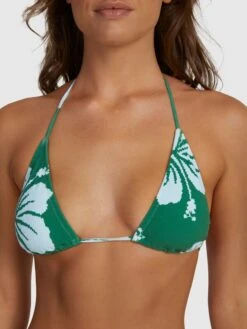 Roxy Digi High Tiki Triangle Bikini Top -Roxy Swimwear Shop urjx303084 roxyw gsj8 dtl1