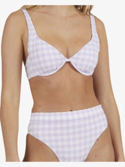 Roxy Heart The Check Moderate Coverage Bikini Bottoms -Roxy Swimwear Shop urjx403055 roxyw pfk8 dtl1